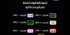 تردد قنوات الساعة الجديد 2023 علي النايل سات El Sa3a تردد قناة الساعة دراما كلاسيك سينما افلام مسرح